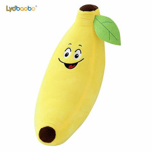 Funny Creative Cartoon Banana Stuffed Soft Pillow Sofa Cushion Baby Lovely Plush Doll Kids Fruit Toys Children Birthday Gifts